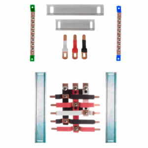 Kit Barramento Trifásico 100A para 10 Circuitos com Termo Retrátil